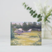 Carte Postale Les avions se rassemblent ici (Debout devant)