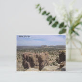 Carte Postale Les Badlands Du Nouveau-Mexique (Debout devant)