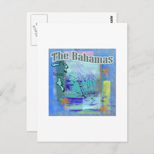 Carte Postale Les Bahamas (Devant / Derrière)