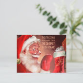 Carte Postale Les bas étaient suspendus par le c (Debout devant)