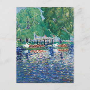 Carte Postale Les bateaux cygnes   George Luks