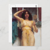 Carte Postale Les Beaux Arts du miroir (Devant / Derrière)