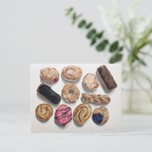 Carte Postale Les beignets (Debout devant)