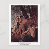 Carte Postale Les Bergers D'Arcadie Par Nicolas Poussin (Devant)
