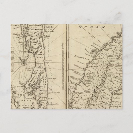 Carte Postale Les Bermudes (Devant)