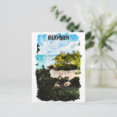 Carte Postale Les Bermudes Paysages tropicaux (Debout devant)