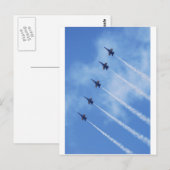 Carte Postale Les Blue Angels (Devant / Derrière)