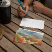 Carte Postale Les Blue Ridge Mountains, personnalisable