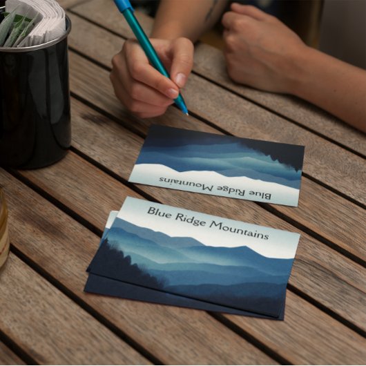 Carte Postale Les Blue Ridge Mountains, personnalisable