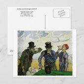 Carte Postale Les Boissons (F667) Van Gogh Fine Art (Devant / Derrière)