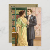 Carte postale "Les bonnes nouvelles" (Devant / Derrière)