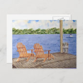 Carte postale Les bons moments (Devant / Derrière)