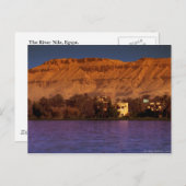 Carte Postale Les Bords Du Nil (Devant / Derrière)