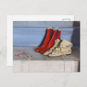 Carte Postale Les bottes de Mlle Simpson | William Nicholson (Devant / Derrière)