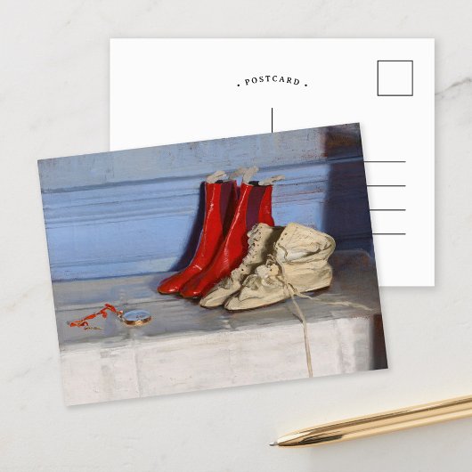 Carte Postale Les bottes de Mlle Simpson | William Nicholson