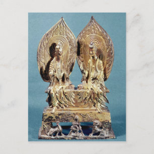 Carte Postale Les bouddhas Prabhutaratna et Sakyamuni