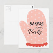 Carte Postale Les boulangers vont cuire (Devant / Derrière)