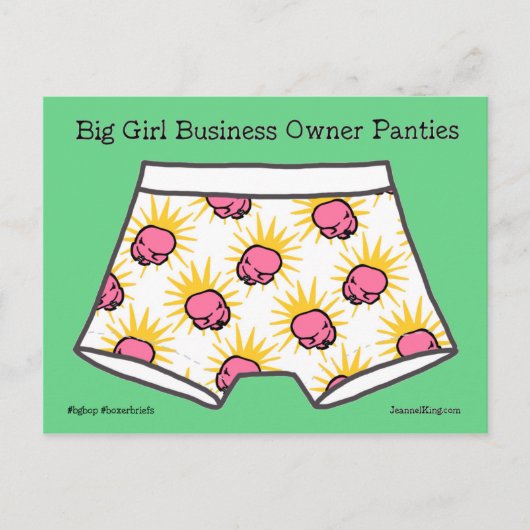 Carte Postale Les Boxerbriefs BGBOP's. (Devant)