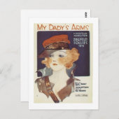 Carte Postale Les bras de mon bébé (Devant / Derrière)