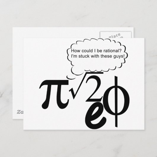 Carte Postale Les Buddies irrationnels (Devant / Derrière)