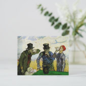 Carte Postale Les buveurs de Vincent van Gogh (Debout devant)