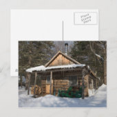 Carte Postale Les cabines de l'étang Little Lyford de l'AMC (Devant / Derrière)