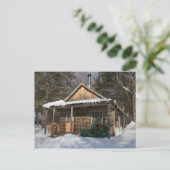 Carte Postale Les cabines de l'étang Little Lyford de l'AMC (Debout devant)