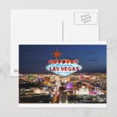 Carte Postale Les cadeaux Las Vegas (Devant / Derrière)