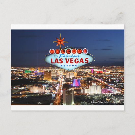 Carte Postale Les cadeaux Las Vegas (Devant)