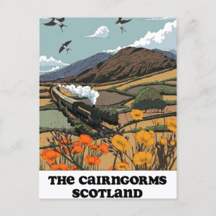 Carte Postale Les Cairngorms Écosse 