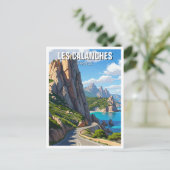 Carte Postale Les Calanches France Corse Travel (Debout devant)