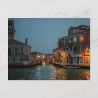 Carte Postale Les canaux de Murano