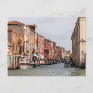 Carte Postale Les canaux de Murano