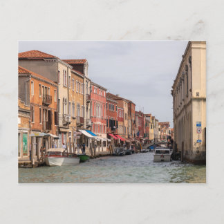 Carte Postale Les canaux de Murano