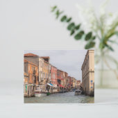Carte Postale Les canaux de Murano (Debout devant)