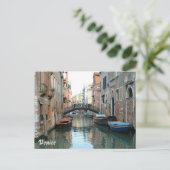 Carte Postale Les canaux de Venise (Debout devant)