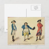 Carte Postale Les candidats rivaux (Devant / Derrière)