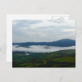 Carte Postale Les Carpates le matin (Devant / Derrière)