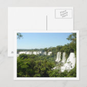 Carte Postale Les cascades (Devant / Derrière)