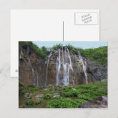 Carte Postale Les cascades (Devant / Derrière)