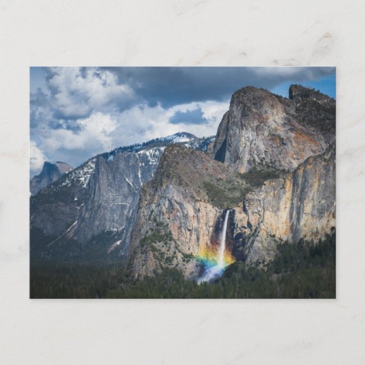 Carte Postale Les cascades | Bride Veil Falls Yosemite Californi (Devant)