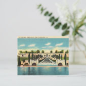 Carte Postale Les Cascades, Meridian Hill Park, Washington D.C. (Debout devant)