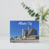 Carte Postale Les Casinos à Atlantic City (Debout devant)