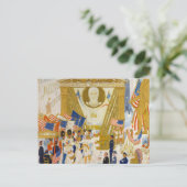 Carte Postale Les cathédrales de Wall Street, 1939 (Debout devant)