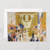 Carte Postale Les cathédrales de Wall Street, 1939 (Devant / Derrière)