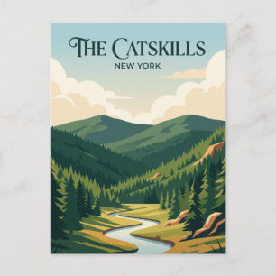 Carte Postale Les Catskills New York