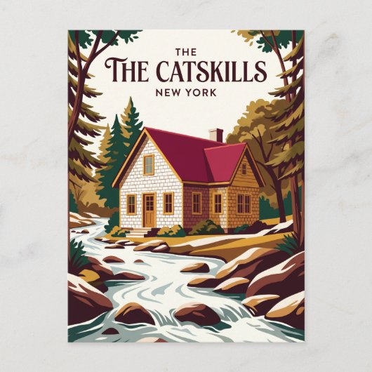 Carte Postale Les Catskills USA (Devant)