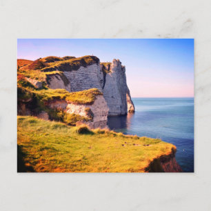 Carte Postale Les célèbres falaises d'Etretat en France