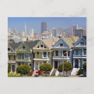 Carte Postale Les célèbres Painted Ladies de San Francisco