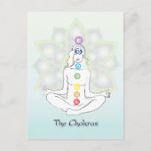 Carte Postale Les chakras (Devant)